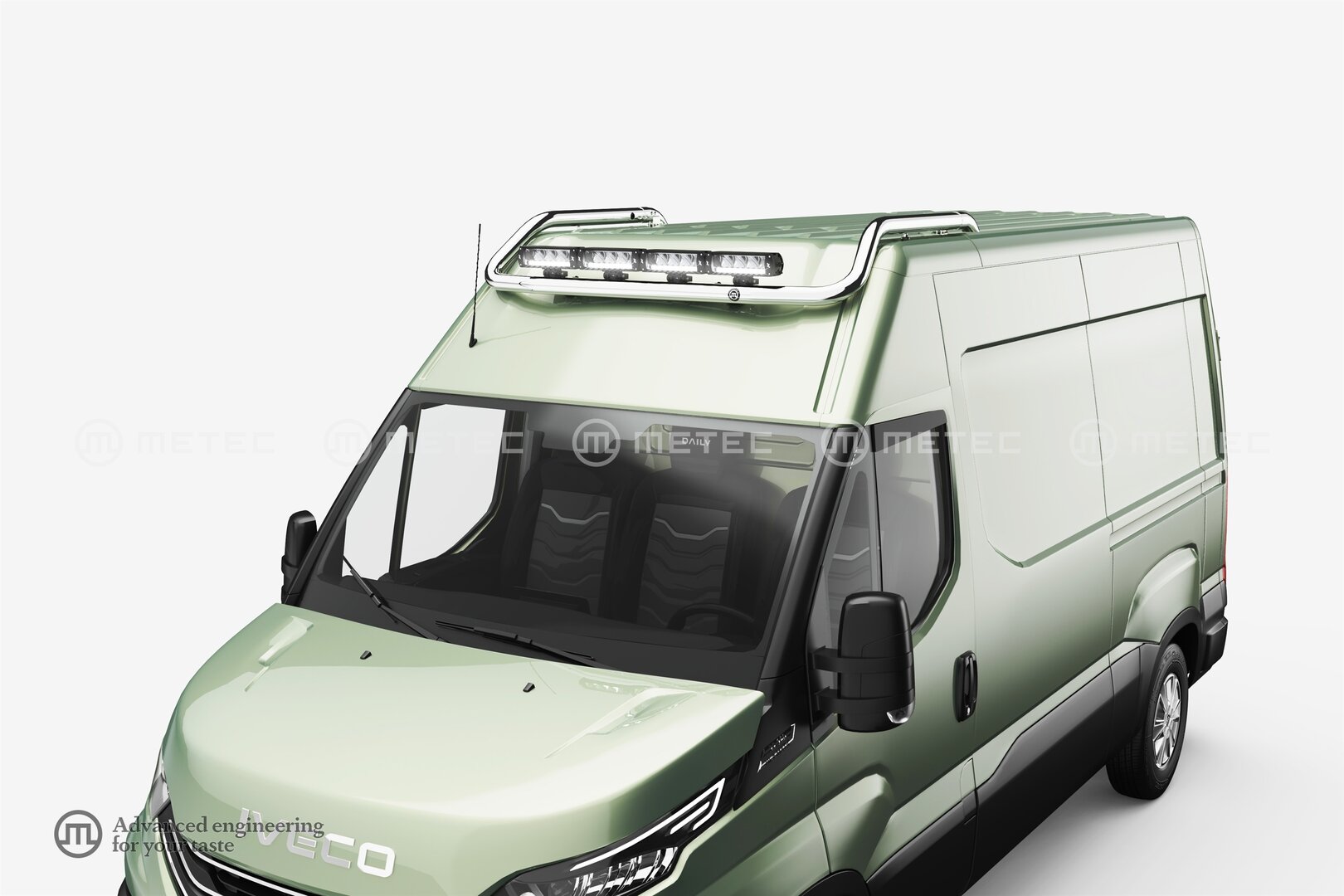 Iveco Daily Valoteline tuulilasin yläpuolelle H2