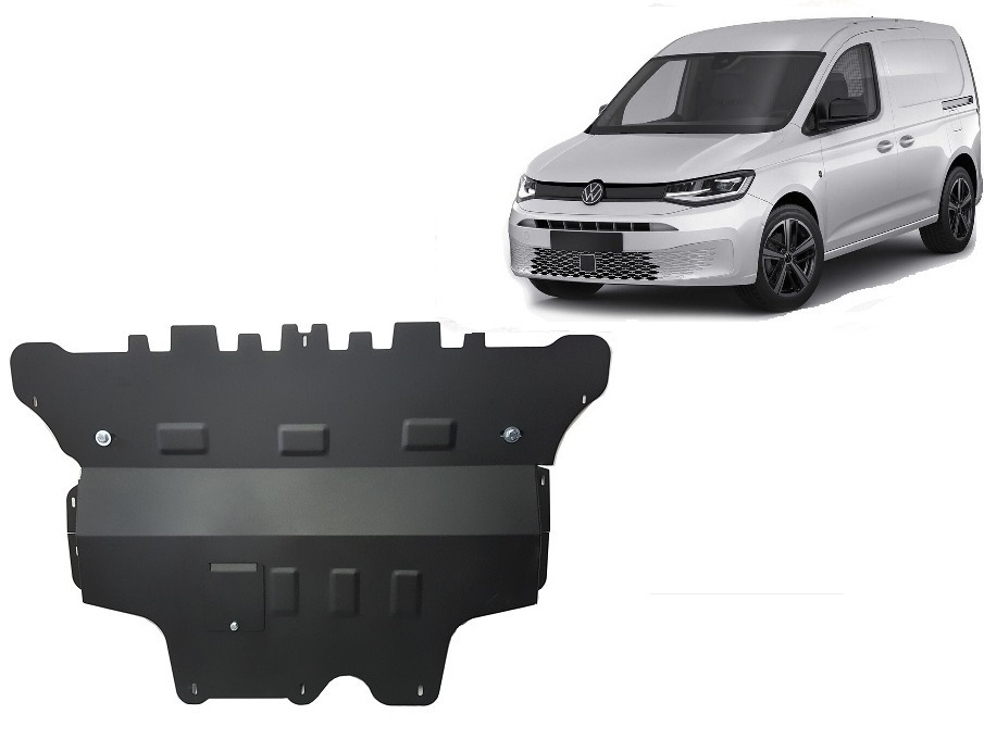 VW Caddy Teräksinen pohjapanssari 2021-> (Manuaali)