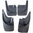 Toyota Land Cruiser FJ150 mud flaps 2010-2017