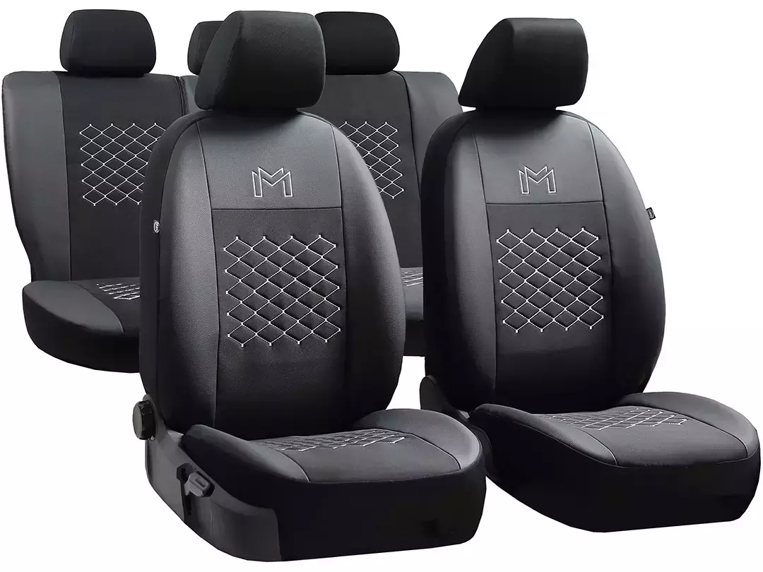 VW Amarok Istuinsuojat 1 + 1 + 3 penkit (Motive)