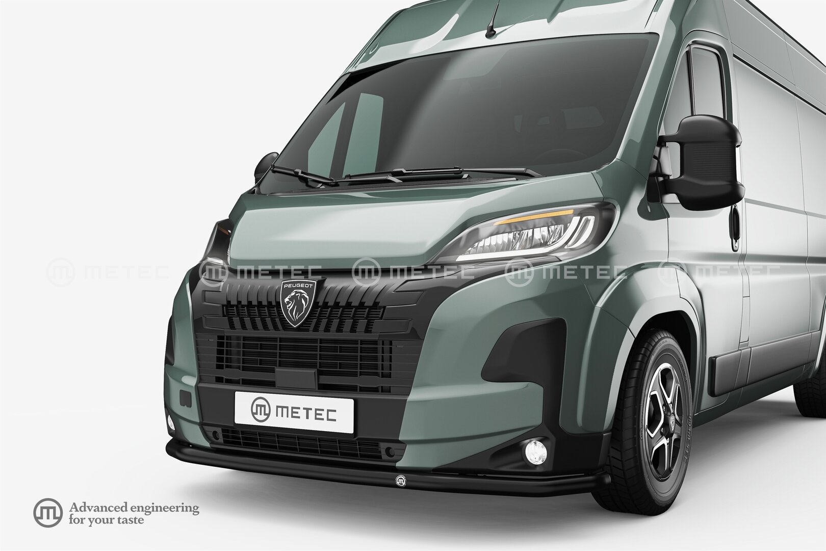 Opel Movano Black front bumber cityguard metec 2025