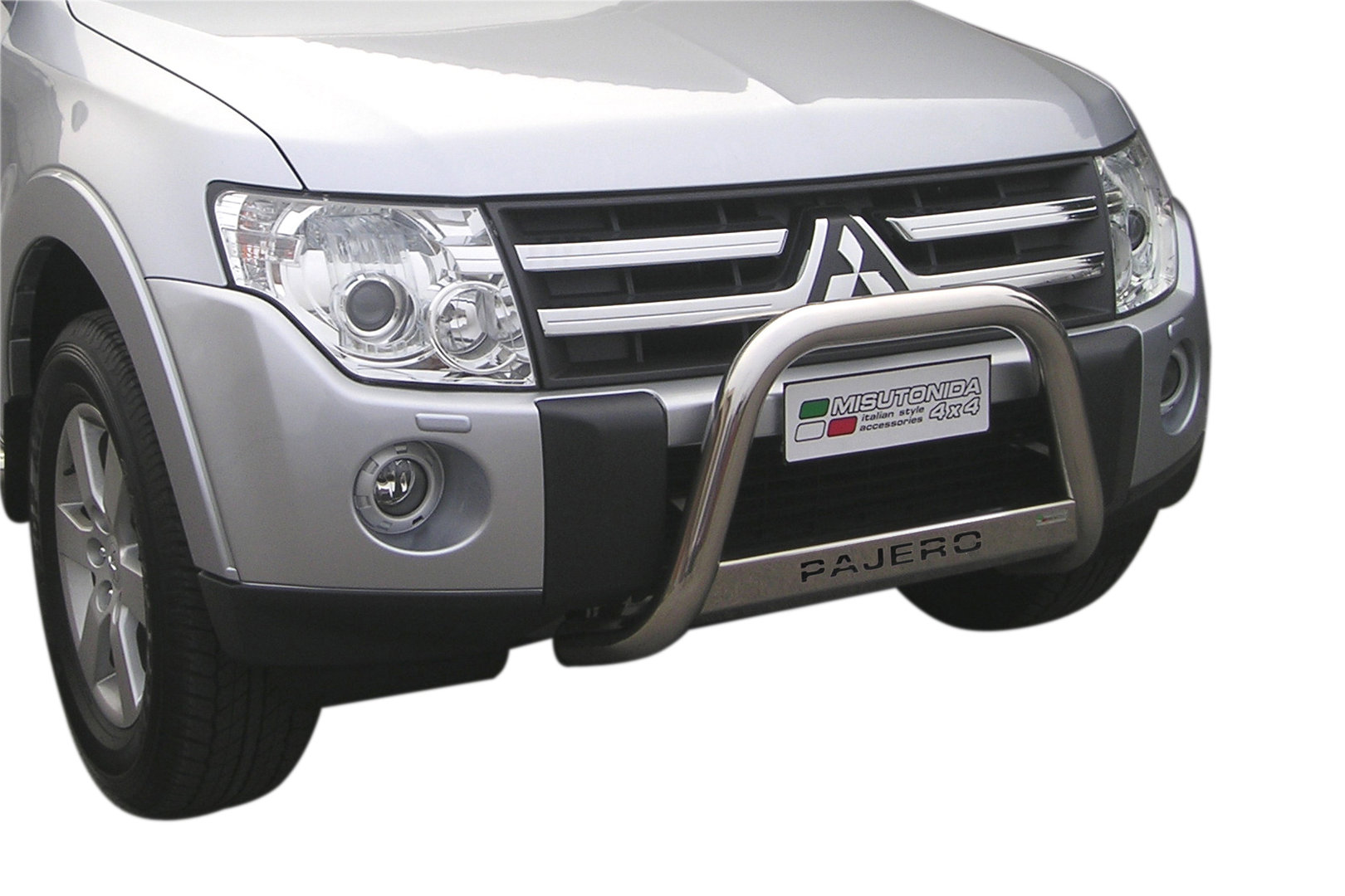 Mitsubishi Pajero Eu Front Guard Misutonida Tuning To