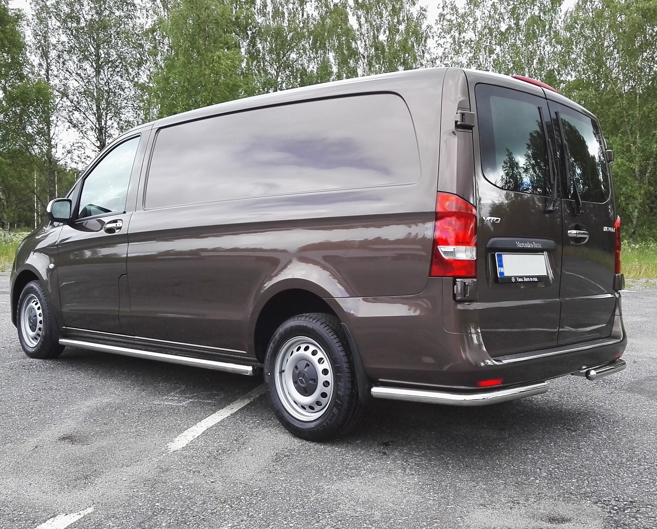 MB Vito W447 Side bars (Metec) KMParts