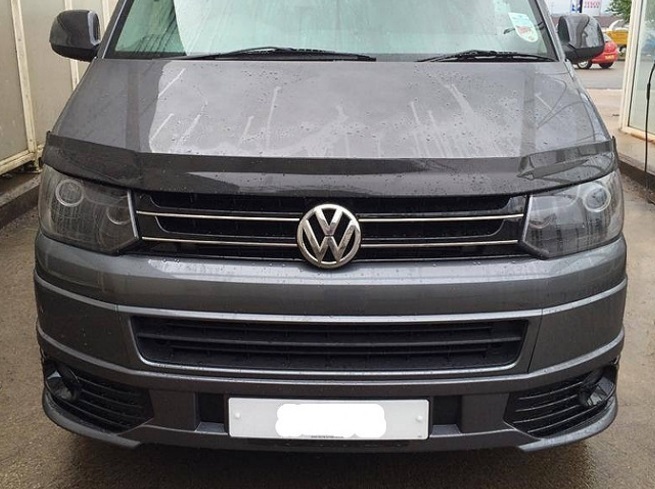VW Transporter T5 GP Hood bonnet deflectors - VW T5 Tuning parts-