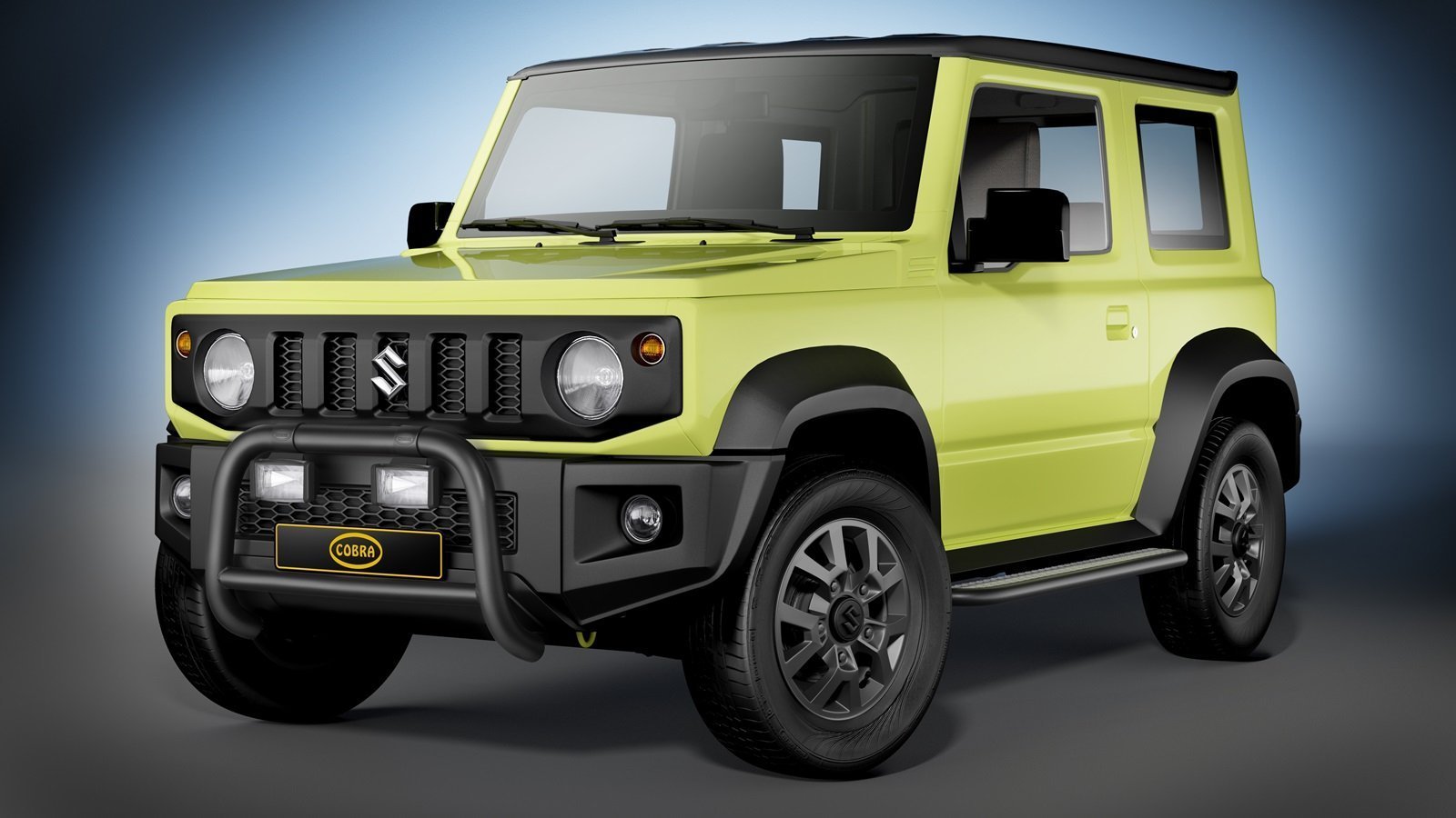 Suzuki Jimny Side steps (Cobra9 - Suzuki Jimny Side Bars